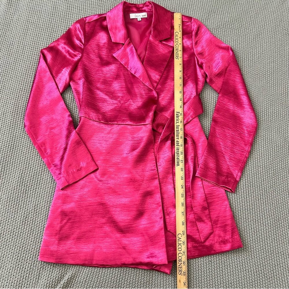 Louna Long Sleeve Pink Romper Size 8 - Picture 5 of 13